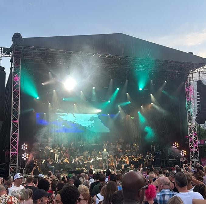 Stage at Millennium Sq